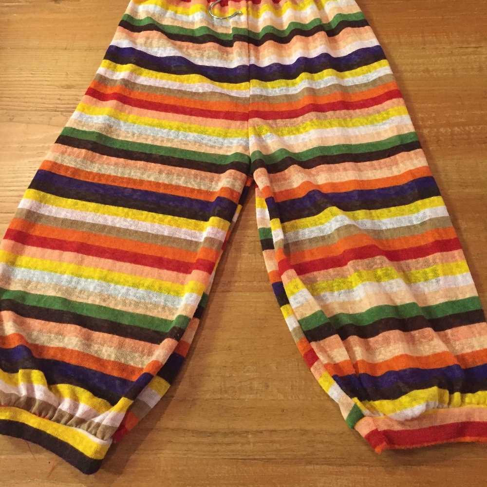 Rainbow Colored Romper / Jumpsuit